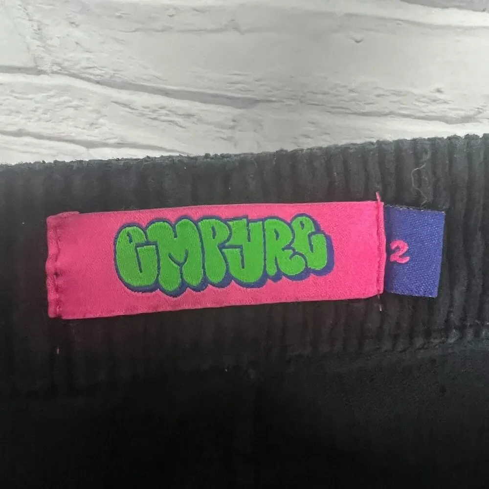 Empyre Women's 2 Grunge Streetwear Y2K Indie High Rise Tori‎ Corduroy Pants